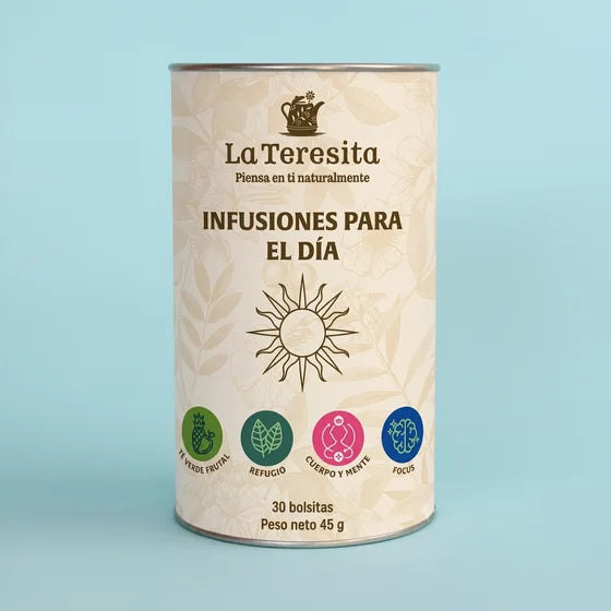 Lata Infusiones para el día, 30 bolsitas